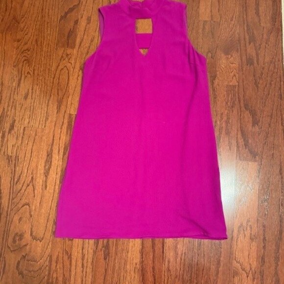 SKIES ARE BLUE Dresses & Skirts - SKIES ARE BLUE FUSCHIA/PURPLE DRESS, SIZE MEDIUM
